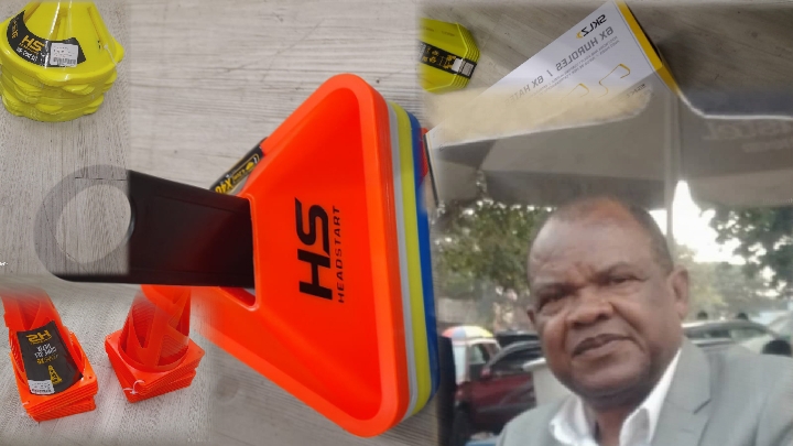 Kisangani|Football : l&rsquo;AS Nika renforce son matériel d&rsquo;entraînement grâce à son ancien Didier Kolibise